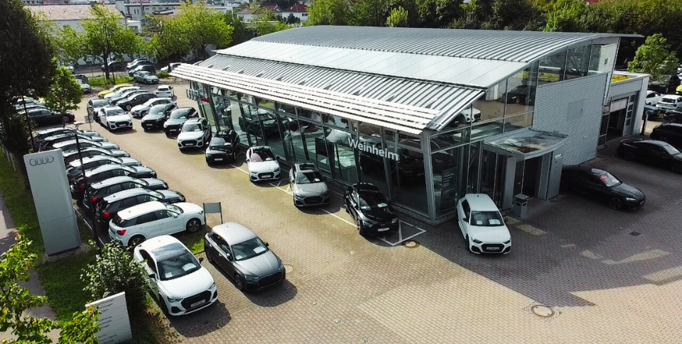 Audi Weinheim - Vogelperspektive