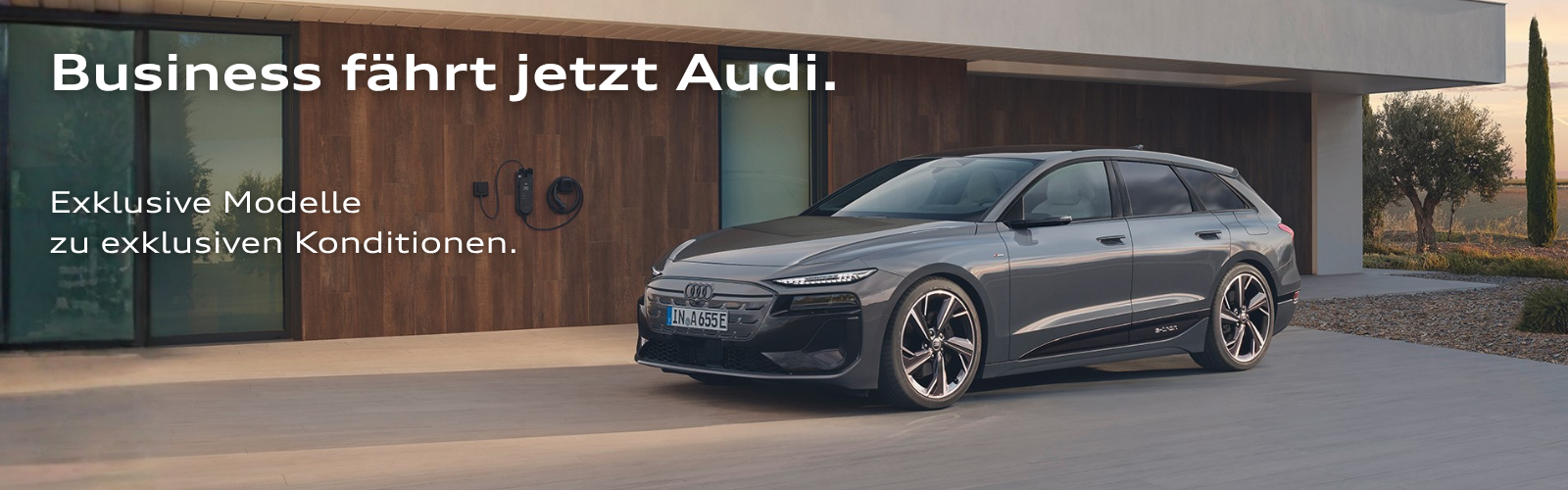 Header: A6 Avant e-tron Businessleasing